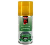 Bombe de vernis coloré transparent - orange - Auto-K - 150ml