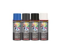 Bombe peinture aérosol SINTO RAL 400 ml rouge clair brillant 925305