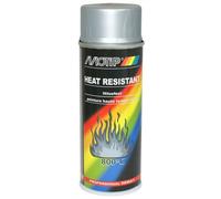 MOTIP - Peinture Alu - MT4032 - Résitant À La Chaleur & À L'Essence - Excellente Adhérence - Haute Qualité - 400ml, Argent