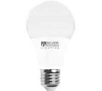 BOMBILLA LED ESTANDAR 7W 3000K E27 550LM SILVER