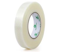 BOMEI PACK Clair Heavy Duty Duct Ruban adhésif pour réparation, fixation, scellement, résistant, imperméable, flexible, Clear Ruban adhésif déchirable à la main sans résidu (25mm*50m)