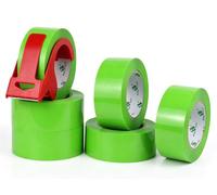BOMEI PACK Lot de 6 rouleaux de ruban adhésif d'emballage robuste pour déménagement, scellement et fournitures de déménagement, 2,52 mm d'épaisseur, 4,78 cm de large, 99,4 m par rouleau, total de 600