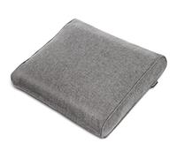 bomoe ilano - Coussin Dossier Jardin Extérieur 50x40cm - Housse Lavable & Protection UV - Coussin Salon Lounge Canapé Gris