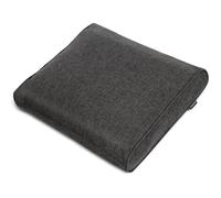 bomoe ilano - Coussin Dossier Jardin Extérieur 50x40cm - Housse Lavable & Protection UV - Coussin Salon Lounge Canapé Anthracite