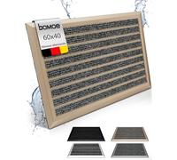 BOMOE paillasson Aluminium antidérapant Inoxydable extérieur intérieur