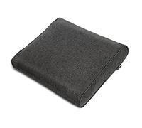 BOMOE Premium Coussin de Jardin Dossier 60x40 cm - Protection UV & Housse Lavable - 10cm Épaisseur - Confortable Coussin Salon de Jardin Exterieur Anthracite pour Fauteuil Banc Chaise - Ilano