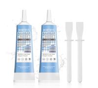 BOMVMVE Colle Textile, Colle Tissu Extra forte, Coll-e a Tissus, | C-olle Tissus Couture, Transparente, pour Jeans, T-issus et Textiles, Polyester, Sèche Après 24 Heures (60ml * 2)