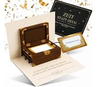 Bon à remplir soi-même - Coffre au trésor pop-up - Carte cadeau