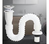 Bon de Vidange, Conception Flexible de Type Rabat | Acier inoxydable de haute qualité, résistant à la corrosion, installation facile, adapté aux prises de 32 mm