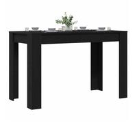 Bon marché * Table à dîner - JILL'S Table cuisine - chêne noir 120x60x76 cm bois d'ingénierie FR342