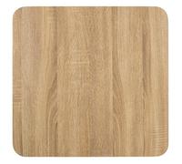 Bon marché * Table de bistro - JILL'S Table cuisine - marron clair 50x50 cm MDF FR122
