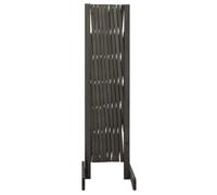 ""Bon plan"" Clôture en treillis de jardin - JILIHOT - treillis de jardin/clôture de cour Gris 180x100cm - Bois de sapin Thome4159347