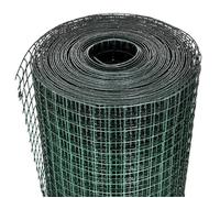 ""Bon plan"" Clôture Résistant - JILIHOT - Grillage acier galvanisé et revêtement en PVC 10x1 m vert - Pour jardin Thome8571385