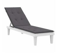 ""Bon plan"" Coussin d'assise - JILI HOT - Coussin de chaise de terrasse anthracite (75+105)x50x4cm Thome8592628
