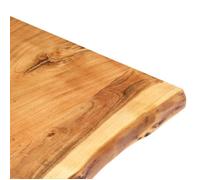 ""Bon plan"" Dessus de table Plateau pour table - JILI HOT - - Bois d'acacia massif 100x(50-60)x2,5cm Thome9011955