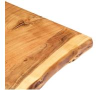 ""Bon plan"" Dessus de table Plateau pour table - JILI HOT - - Bois d'acacia massif 80x(50-60)x2 5cm Thome5289311