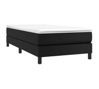 ""Bon plan"" Lit Double, pour adolescent/Adulte, Cadre de lit - Non matelas - noir 100x200cm similicuir Thome3689203