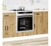 ""Bon plan"" Meuble Bas Cuisine/ Armoire de four - JILI HOT - Lucca chêne artisanal - Bois ingénierie Thome4769101