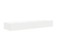 ""Bon plan"" Meubles TV avec éclairage LED - 2 pcs - MODERNE Meubles TV avec éclairage LED 2 pcs blanc 60x35x15,5 cm 63733