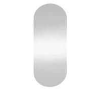 ""Bon plan"" Miroir mural - JILI HOT - Miroir Suspendu décor 35x80cm Verre Ovale - Pour chambre/salon Thome4932743