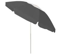 ""Bon plan"" Parasol de plage Imperméable - JILI HOT - UV Protection - anthracite 240cm Thome5122854