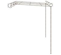 ""Bon plan"" Pergola de jardin - JILI HOT - Marron antique 4x3x2 5 m Fer - Pour jardin/Mariage Thome8651092
