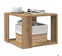 ""Bon plan"" Table basse/table d'appoint - JILI HOT - chêne artisanal 40x40x30cm - Bois d'ingénierie - Pour salon Thome2123003