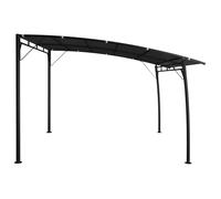 ""Bon plan"" Tonnelle - JILI HOT - Chapiteau et Pavillon Auvent pare-soleil de jardin 3x3x2 55 m Anthracite - Pour Terrasse/jardin