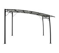 ""Bon plan"" Tonnelle - JILI HOT - Chapiteau et Pavillon Auvent pare-soleil de jardin 3x3x2,55 m Crème - Pour Terrasse/jardin