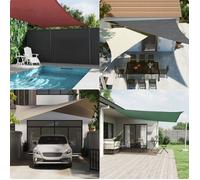 ""Bon plan"" Voile d'ombrage/parasol Imperméable - JILI HOT - UV Protection - tissu oxford rectangulaire 2,5x4 m crème Thome3380773