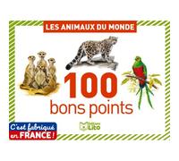 Bon point editions lito animaux du monde texte pedagogique au verso 61x82mm boite 100 unites