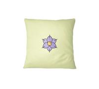 Bona Basics, Housse de Coussin décorative, décoration de la Maison, pour canapé, cafétéria, Taille: 45X45cm, Couleur: Jaune Clair