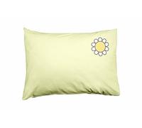Bona Basics, Housse de Coussin Décorative, Décoration de la Maison pour canapé, Cafétéria, Taille: 50x35 cm, Couleur: Jaune Clair