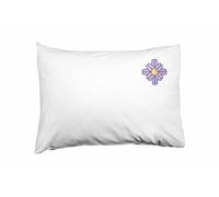 Bona Basics Housse de Coussin décorative, Polyester, white-417, 35 x 50 cm