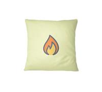 Bona Basics, Taie d'oreiller décorative, Housse de Coussin décorative Décoration de la Maison pour canapé, Cafétéria, Taille: 60 x 60 cm, Couleur: Jaune Clair