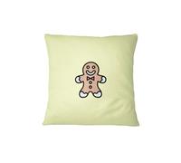 Bona Basics, Taie d'oreiller décorative, Housse de Coussin décorative Décoration de la Maison pour canapé, Cafétéria, Taille: 60 x 60 cm, Couleur: Jaune Clair