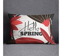 Bonamaison Housse de Coussin, Cotton, Multicolor, 35x50