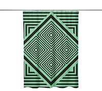 Bonamaison, Rideau de Douche Imprimé Numériquement, Anneaux de Rideau de Douche Inclus, 1 Pièce, 140X200 Cm - Conçu et fabriqué en Turquie