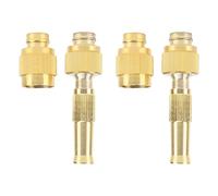 Bonbela 2 Ensembles de Pulvérisateur de Tuyaux D'eau de Jardin 7 Gpm 80 Psi G1 / 2 Connecteur D'entrée de Fil Lavage de Voiture Lourde