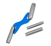 Bonbela Outil de Menuiserie de Maçonnerie 1/2 5/8 3/4 7/8 Pouces Finition | Construction en Aluminium et Fer Inoxydable, pour la Finition des Murs et la Maçonnerie, Compatible avec les Bords du Sol,