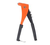 Bonbela Pistolet à Rivets Manuel avec 4 Têtes Interchangeables, économie | Poignée Ergonomique épaissie, Corps en Acier allié, Verrou de sécurité, pour Tôles, Cuir, Caoutchouc, contreplaqué, 2,4 Mm