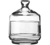 Bonbonnière en verre avec couvercle - Transparent - 28,5 cl