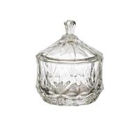 Bonbonnière en Verre ""Ciselée"" 11cm Transparent