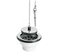 Bonde à bouchon à chainette pour évier en grès - 0204004 NICOLL