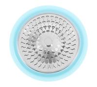 Bonde Acier Inoxydable, Filtre Anti-odeurs Bleu | Usage pour Évier Utilitaire et Toilettes, Filtration Haute Efficacité, Prévention des Reflux, Design Minimaliste