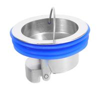 Bonde Cuivre à Fermeture Gravitaire, Anti-retour, 4 CM | Évacuation de Lavabo et Sols, Usage Hôtelier ou Buanderie, Installation Simple, Limite les Odeurs