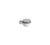 BONDE DE DOUCHE 90 mm FAIBLE ENCOMBREMENT COUVERCLE EXTRA PLAT CHROM - CRISTINA ONDYNA AD41051