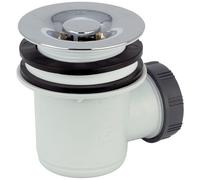 Bonde de douche à tourbillon - D60 mm - grille ABS