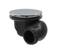 bonde de douche - goulue - chromée - sortie multi-directionnelle d90 - en abs - valentin 57780000000