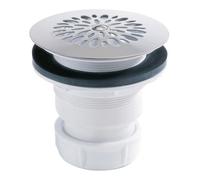 Bonde de douche - NICOLL - SIPHOIDE VERTICALE 590 - Diamètre 60 mm - Sortie verticale 40 mm - Plastique